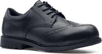 Shoes For Crews Executive Wing Tip Steel Toe II Zwart Maat 46