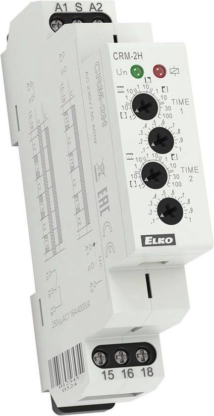 Rose LM CRM-2H/UNI Tijdrelais Multifunctioneel