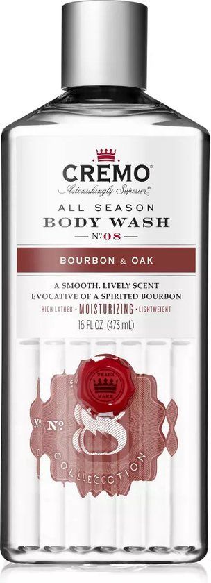 Cremo Body Wash Bourbon and Oak - 473ml