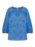 SEIDENSTICKER Blouse 'Schwarze Rose' royal blue/koningsblauw
