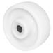 WAGNER 04958001 Stuurwiel/bokrol/meubelwiel, reservewiel, diameter 80 mm, wit, draagkracht 50 kg