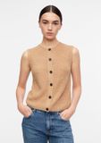 comma Strickjacke zandsteen