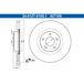 ATE Lot De 2 Disques De Frein 24.0127-0105.1 Ford 2196367 2305506 Jx61-1125-bea