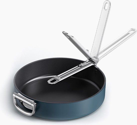 Joseph Joseph Space Multifunctionele pan Rond Blauw Aluminium