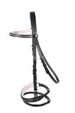 PFIFF trenshoofdstel 'Staines' PONY Zwart-pink