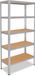 Shelfplaza HOME metalen stellingkast - 155x50x45 cm - verzinkt - 5 planken
