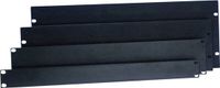 Adam Hall 8722 19 inch rack afdekplaat 2 HE Aluminium Zwart