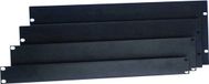 Adam Hall 8722 19 inch rack afdekplaat 2 HE Aluminium Zwart