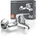 Merkloos Grohe Chromen eengreeps badkraan met douche- en badvulfunctie, messing behuizing, inclusief montagemateriaal