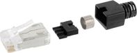 BEL Stewart Connectors SS-39200-006 Modulaire stekker afgeschermd CAT 6 Stekker, recht Aantal polen: 8P8C Glas (helder)