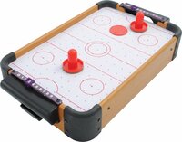 Gadget Monster Air Hockey Game - Compact Tabletop Air Hockey - Includes Pucks - Battery Powered