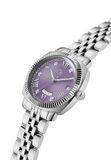 Gc Gc Flair Coussin Lady Mid Size Metal Analoog Quartzhorloge Zilverkleurig Kast Gemaakt Van 100% Roestvrij Staal En Een Armband Van 100% Roestvrij Staal 34 Z44004L3, Z44005L3