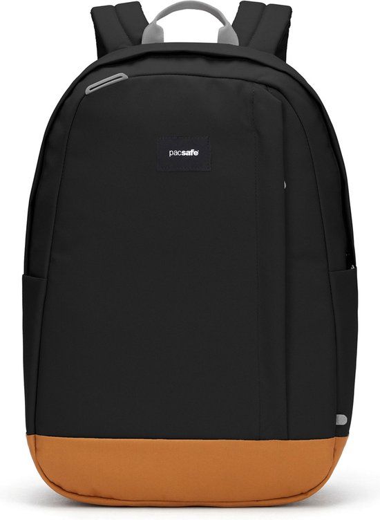Pacsafe GO Rugzak - 25L - Laptop 15 inch - RFID - Gerecycled - Reistas - Anti-diefstal - Jet Black