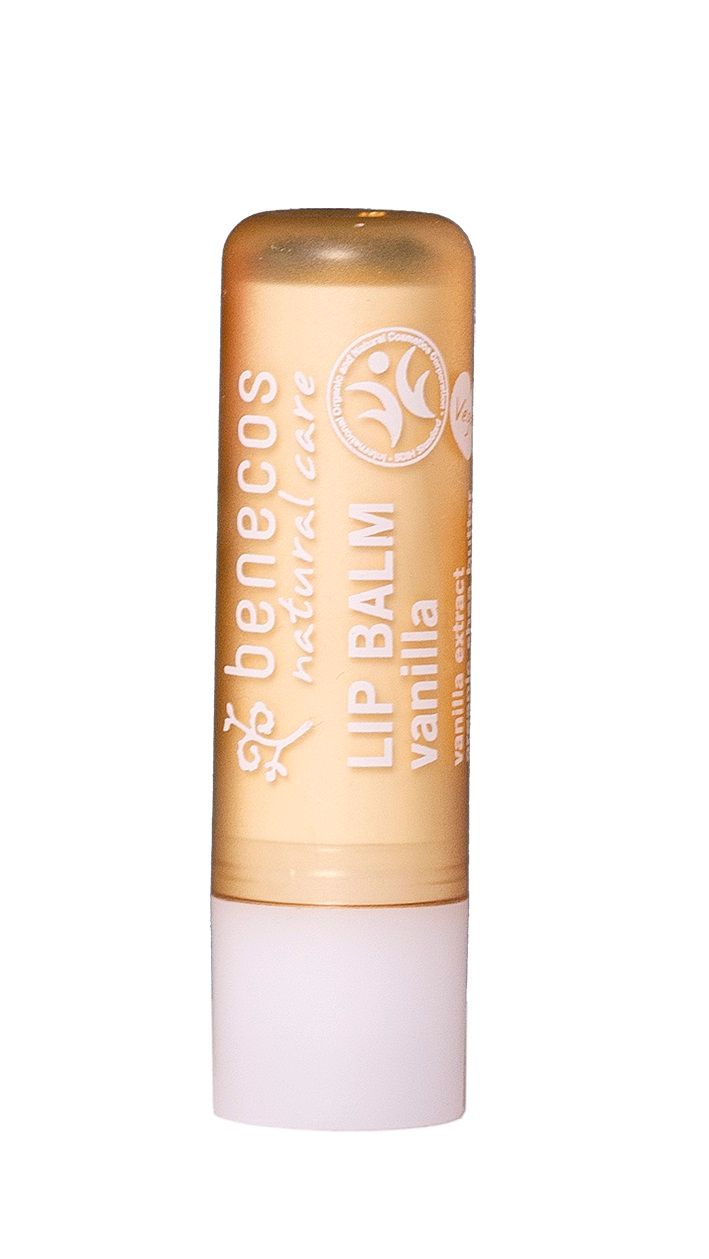 Benecos Natuurlijke Lippenbalsem Vanille naturel 4.8g