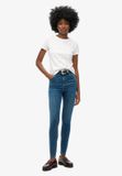 Superdry & Co Superdry Dames Skinny Jeans met Hoge Taille van Biologisch Katoen