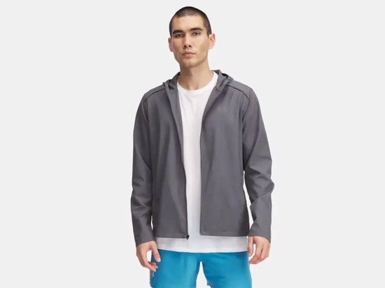Under Armour Launch Windjack Grijs S Man