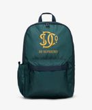 Superdry & Co Rugzak 'Heritage' donkerblauw / goudgeel / spar