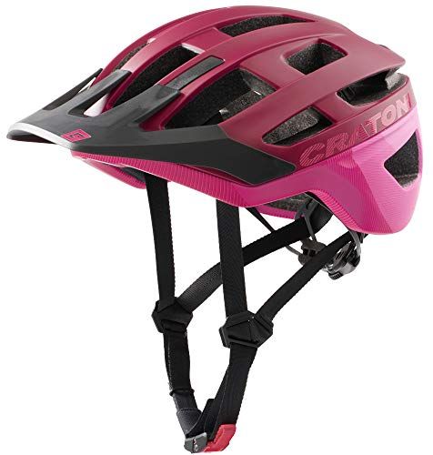 Cratoni Allrace Helm - Mat Lila - Maat M - Unisex