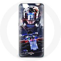 Maniacase Hoesje voor Samsung Galaxy A8 2016 Formule 1 Pierre Gasly franse F1 coureur