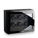 Heisse & Söhne - 70019-243.67 - Horlogeopwinder - voor 6 horloges - Watch Master 6 - Carbon Style