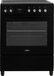 Everglades EVCK6135 - 60CM Ceramic Cooker - Matte Black - 5 Year Warranty