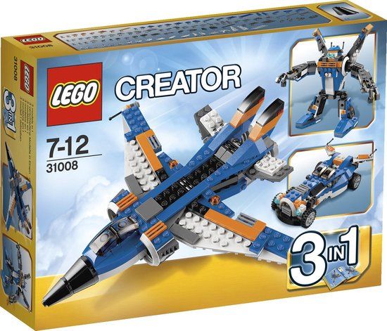 LEGO CREATOR FND L'AVION DE CHASSE