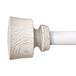 Stockton Verstelbare Gordijnroedeset, 112-218 cm, 5/8 inch Diameter, Antiek Wit