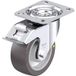 Blickle L-ALST 100K-FI-AS Plaatstalen zwenkwiel Wieldiameter: 100 mm Draagvermogen (max.): 250 kg 1 stuk(s)