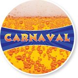 Bellatio Decorations 25x Bierviltjes Carnaval