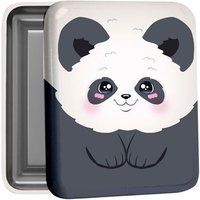Quo Vadis - Goede puntenbox - Fantasie - afgeronde hoeken - Kawaii - Veelkleurig - 8x10x2,5 cm - Metaal