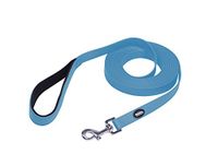 Nobby Honden trainingslijn 5 meter x 2,0 cm lichtblauw