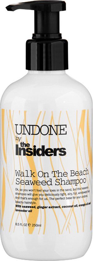 The Insiders Undone Walk On The Beach Seaweed Shampoo - 250ml