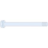 Linergy Schneider Electric LVS04642 PrismaSeT-P, Linergy LGY, verbindingsschroeven, M8x140,(2 stuks)