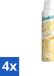 Batiste Hint of Colour Light Blond Shampooing sec 200ml 4 pièces