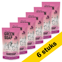 Marcels Green Soap Aanbieding: 6x handzeep navulling patchouli en cranberry (500 ml)