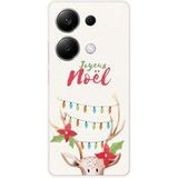 Xiaomi Redmi Note 13 Pro 4G Beschermende siliconen case lichtgevend rendier