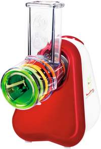 Moulinex Fresh Express+ - Elektrische Rasp - Rood/Wit