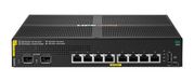 HPE Aruba Networking CX 6000 8p 10M/100M/1G Class4 PoE 2p SFP 1G 67W Commutateur