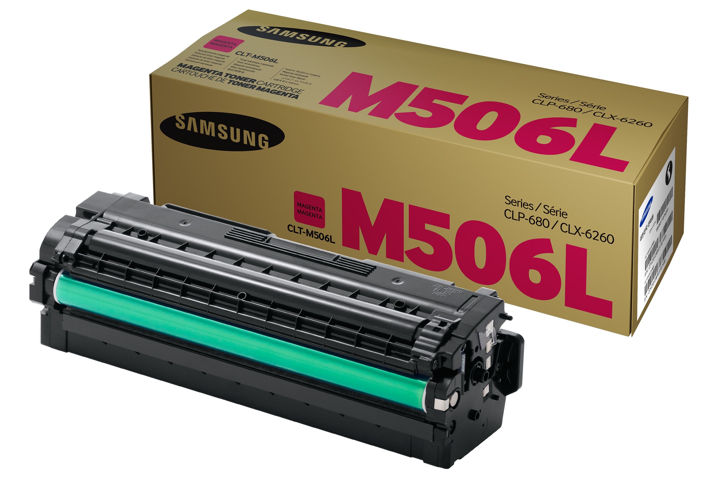 Samsung CLT-M506L Zwart Toner Cartridge - Origineel