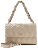 GUESS schoudertas Maxine Flap Crossbody Light Taupe