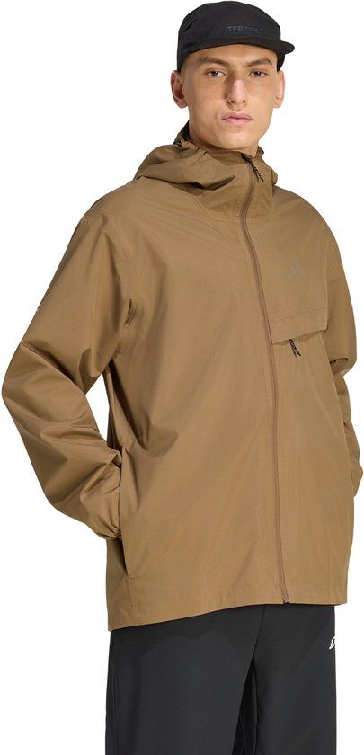 Adidas Terrex Terrex Multi 2 Layer Climaproof Regenjack - Heren - Bruin - XL