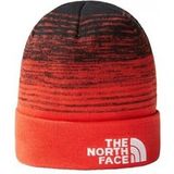 The North Face Hoed The North Face NF0A3FNTTJ21 - DOCKWKR RCYLD BEANIE-TNF BLACK-FIERY RED