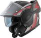 Bogotto FS-X600 Atyr Helm Zwart Mat/grijs/rood XL