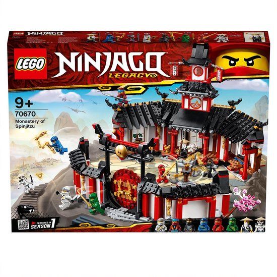 LEGO NINJAGO Legacy Het Spinjitzu Klooster - 70670