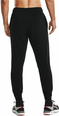 Under Armour Rival Terry Jogger - Long Sports Trousers - Black - Men's Size M