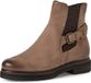Tamaris Chelsea dameslaarzen 1-25345-45 - Taupe NUBUC, maat 42 EU