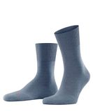 FALKE Run eenkleurig katoen functioneel materiaal sokken unisex blauw - maat 46-48