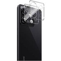 Phonillico® Camerabescherming voor Xiaomi Redmi Note 13 PRO 5G [Pack van 2] Gehard glas achteruitrijcamera beschermfolie