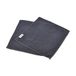 Homéa Set van 2 antistatische doeken, speciale meubels, microvezel, 30 x 30 cm, antraciet