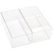 COSMETIC CLUB SC0692 Cosmetica-organizer, modulair, transparant, 3 stuks